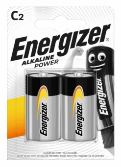 Energizer E302307000 Alkaline Power D 2 St