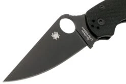 Spyderco C81GPBK2 Para Military 2 G-10 Black Black Blade 9 Spyderco C81GPBK2 Para Military 2 G-10 Black Black Blade -Outdoor Ausrüstungs Geschäft 9c4d80a5233bc021dba3dfac6e212afd