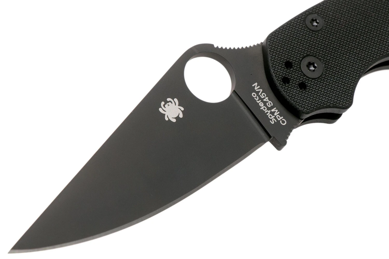 Spyderco C81GPBK2 Para Military 2 G-10 Black Black Blade 3 Spyderco C81GPBK2 Para Military 2 G-10 Black Black Blade – Bild 3
