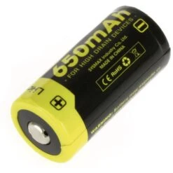 Nitecore RCR123A Li-ionbattery (NL166)
