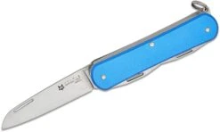 Fox Knives FOX VULPIS FOLDING KNIFE STAINLESS STEEL N690co POLISH BLADE,ALLUMINIUM SKY BLUE HANDLE -Outdoor Ausrüstungs Geschäft a172657cb6d07d19fb4c86e9a59f84bd
