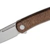 CIVIVI Cetos Brown-Gray Micarta/Silver Bead Blasted C21025B-1