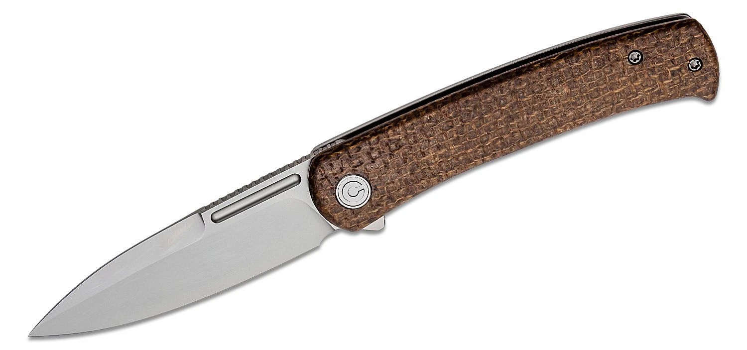 CIVIVI Cetos Brown-Gray Micarta/Silver Bead Blasted C21025B-1 1 CIVIVI Cetos Brown-Gray Micarta/Silver Bead Blasted C21025B-1