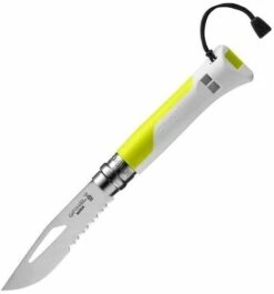 Opinel 002320 VRI N°08 Inox Outdoor Fluo Yellow