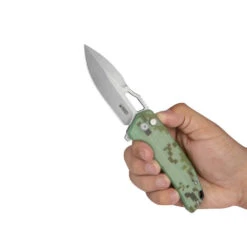 KUBEY RDF Pocket Knife With Button Lock, Camo G-10 Handle KU316C -Outdoor Ausrüstungs Geschäft ab6365994d7ae3a7fa2ad7529bb129a9