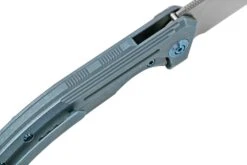 WE Quixotic Blue Titanium Handle Silver Bead Blasted CPM 20CV Blade WE21016-3 -Outdoor Ausrüstungs Geschäft b9426c701823026a8ae99f9b5a565209