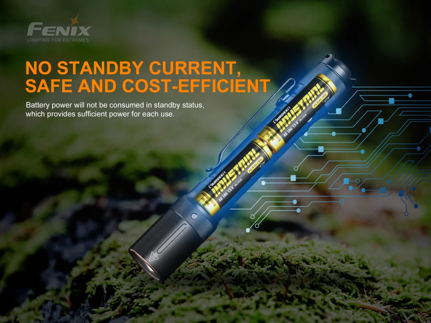 Fenix E20 Flashlight Black V2.0 7 Fenix E20 Flashlight Black V2.0 – Bild 7