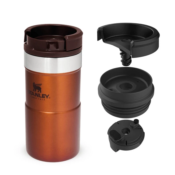 Stanley 10-09856-010 The NeverLeak Travel Mug Maple 0.25l 2 Stanley 10-09856-010 The NeverLeak Travel Mug Maple 0.25l – Bild 2