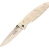 Mcusta MC-19V Classic Wave VG-10 Blade, White Corian Handle