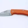 Fox Knives BLACK SLIPJOINT NIDHUG KNIFE ORANGE G10 HANDLE BF-714OR