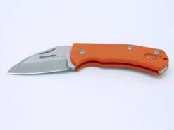 Fox Knives BLACK SLIPJOINT NIDHUG KNIFE ORANGE G10 HANDLE BF-714OR