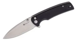 SENCUT Sachse Black G10 Handle Satin Finished 9Cr18MoV Blade S21007-5