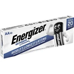 Energizer E301535500 Lithium-Batterien Ultimate Lithium-Bleistiftbatterien L91/AA DP10