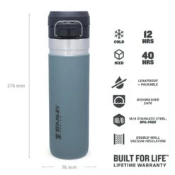 STANLEY The Quick Flip Water Bottle .7L / 24oz,Shale 10-09149-093 -Outdoor Ausrüstungs Geschäft c79e809437c26e1f9be62565dbebaf93