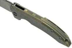 WE Quixotic Green Titanium Handle Silver Bead Blasted CPM 20CV Blade WE21016-4 -Outdoor Ausrüstungs Geschäft ca629d851bf87b52bd5fe9f73b6a463a