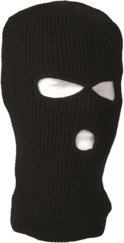 Mil-Tec 12113002 Winter Kopfhaube Balaclava Schwarz
