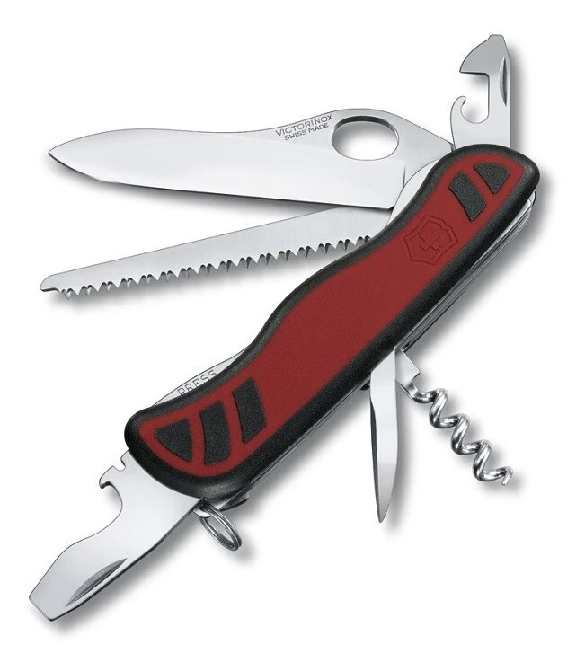 Victorinox FORESTER M Grip, 111 Mm, Red/black 1 Victorinox FORESTER M Grip, 111 Mm, Red/black