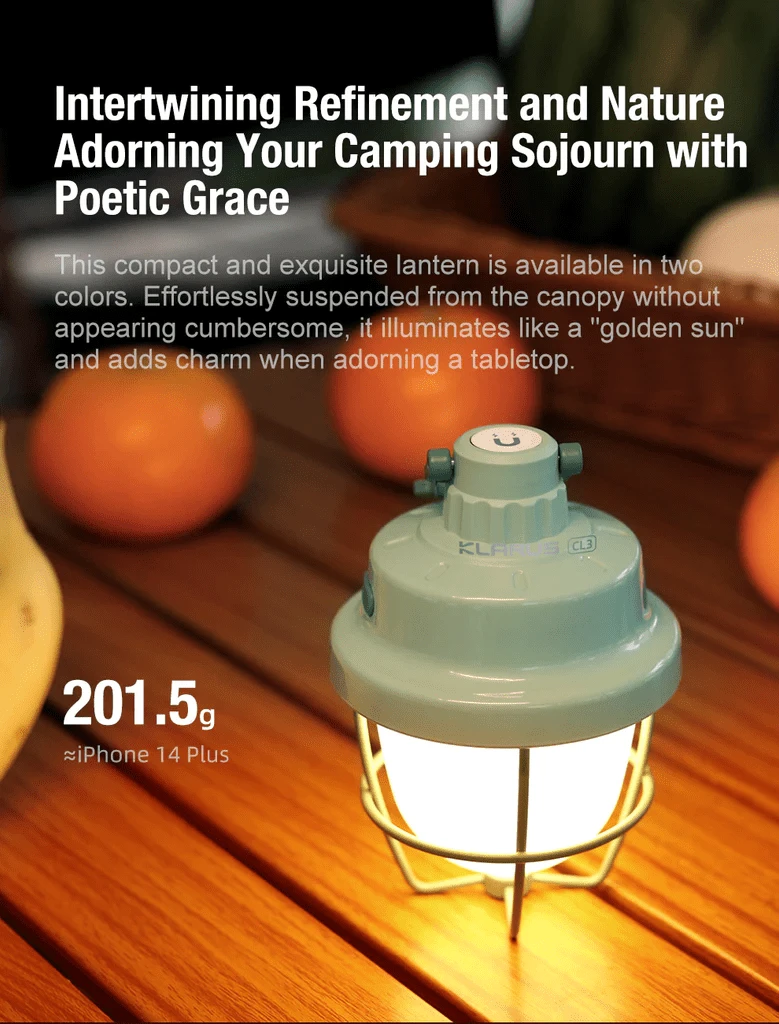 Klarus CL3 Ivory Campling Light CL3 3 Klarus CL3 Ivory Campling Light CL3 – Bild 3