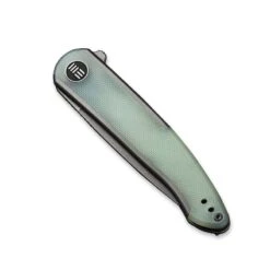 WE Smooth Sentinel Knife Gray Titanium Handle With Natural G10 Inlay Gray Stonewashed CPM-20CV Blade -Outdoor Ausrüstungs Geschäft d905c535e6f263dc322f3da9030b4333