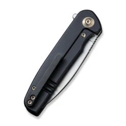 WE Shakan Blue Satin Polished Patterned Titanium Presentation Handle With Black Titanium Lock Side H -Outdoor Ausrüstungs Geschäft dc83410494cd547eb97fedc63b10c247