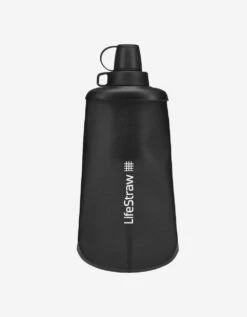 LIFESTRAW Peak Series Flex Squeeze Bottle 650ml Dark Gray LSPSFMLGRWW