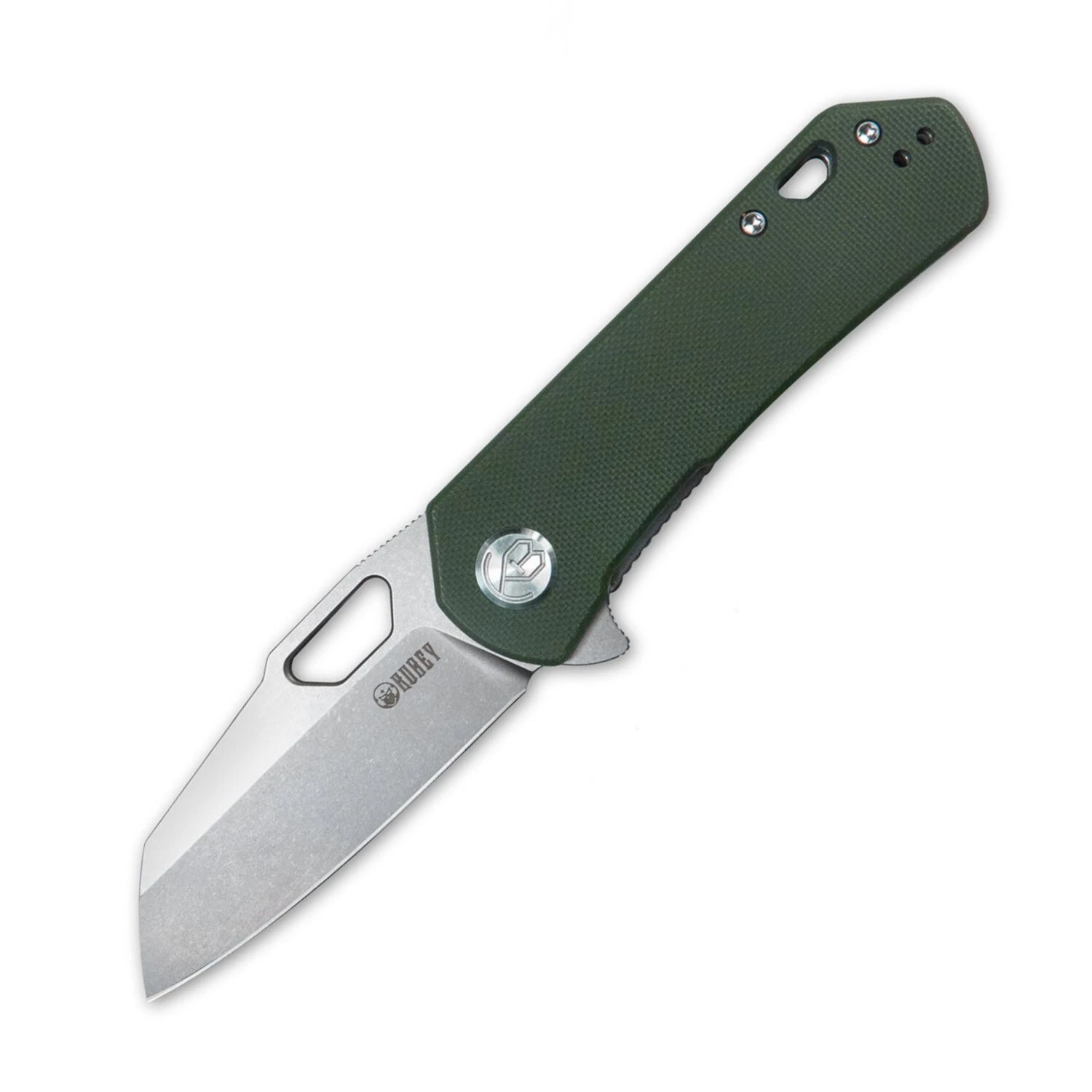 KUBEY Duroc Liner Lock Flipper Small Pocket Folding Knife Dark Green G10 Handle KU332G 1 KUBEY Duroc Liner Lock Flipper Small Pocket Folding Knife Dark Green G10 Handle KU332G