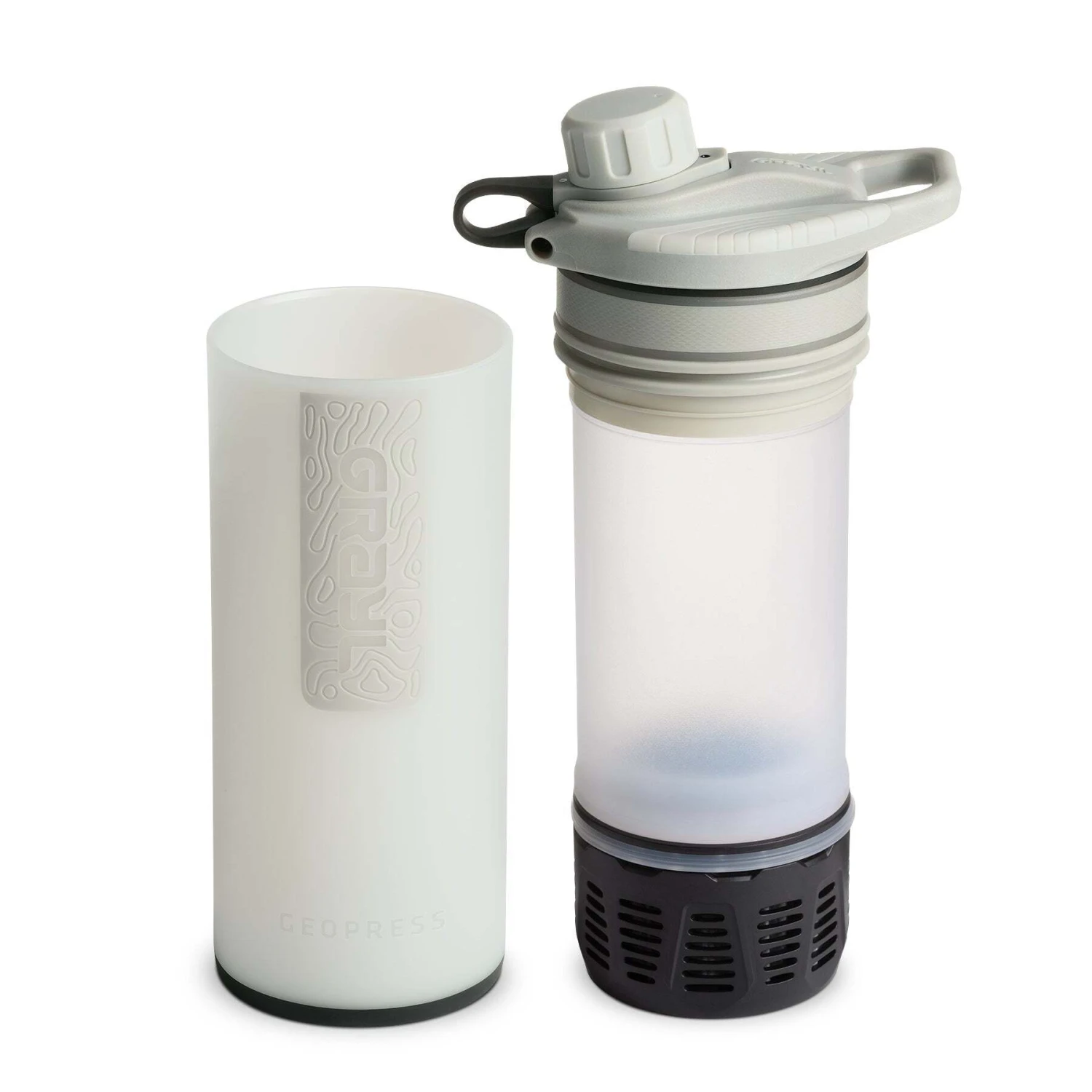 Grayl GeoPress™ Purifier Bottle Peak White 400-PWH 5 Grayl GeoPress™ Purifier Bottle Peak White 400-PWH – Bild 5
