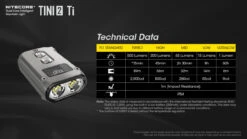 Nitecore Flashlight Tini2 Ti -Outdoor Ausrüstungs Geschäft e132c7f881df087f6200a6c8bd4c0c0d