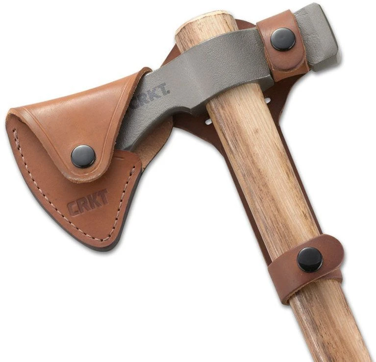 CRKT CR-D2730 Woods Chogan T-Hawk Leather Sheath 2 CRKT CR-D2730 Woods Chogan T-Hawk Leather Sheath – Bild 2