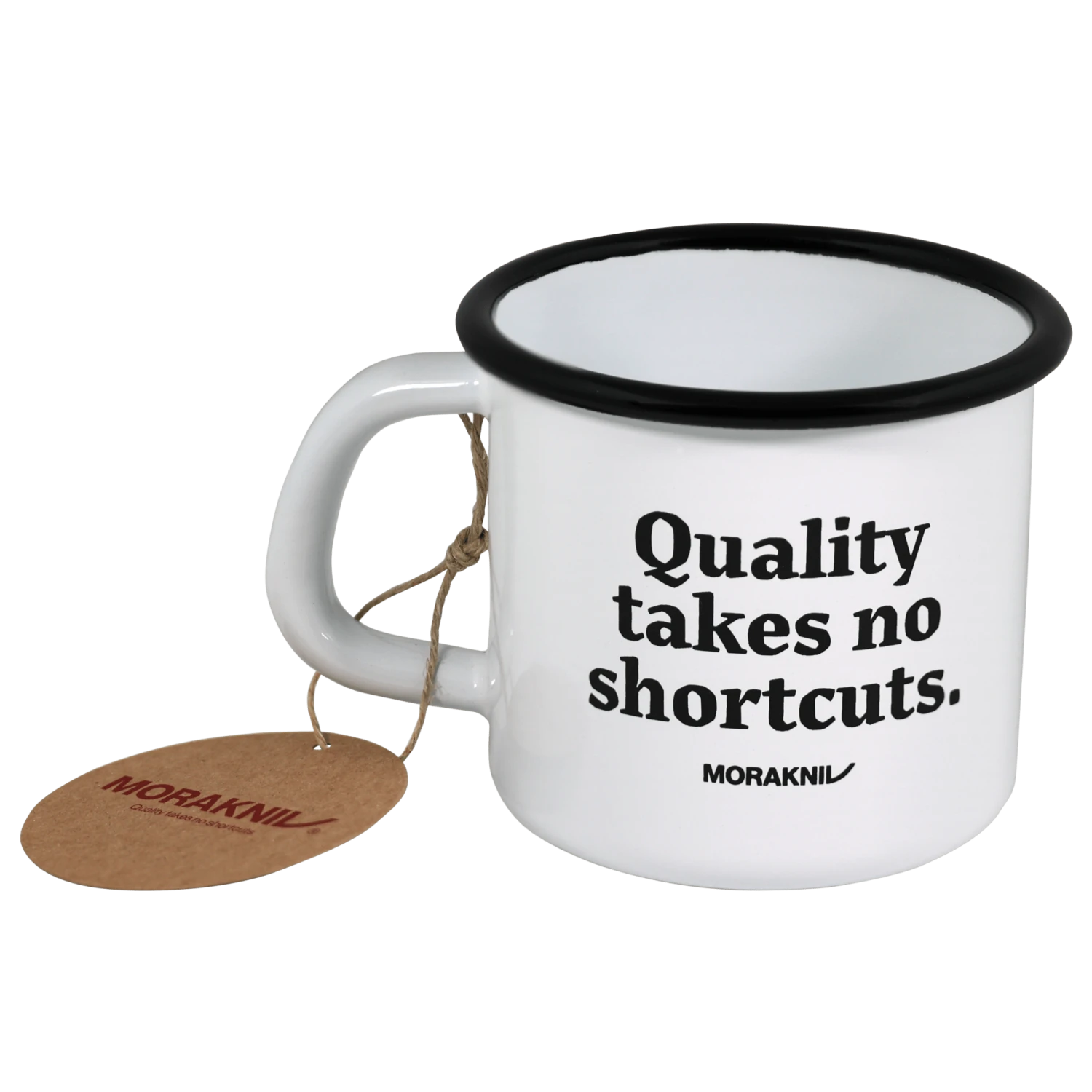 MORAKNIV Emailbecher Weiß 350 Ml - 13169 1 MORAKNIV Emailbecher Weiß 350 Ml - 13169