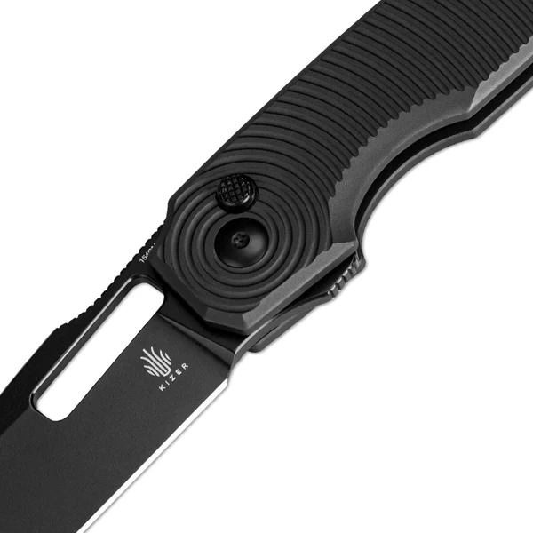 Kizer Dogfish Button Lock 154CM Aluminium V3640C1 4 Kizer Dogfish Button Lock 154CM Aluminium V3640C1 – Bild 4