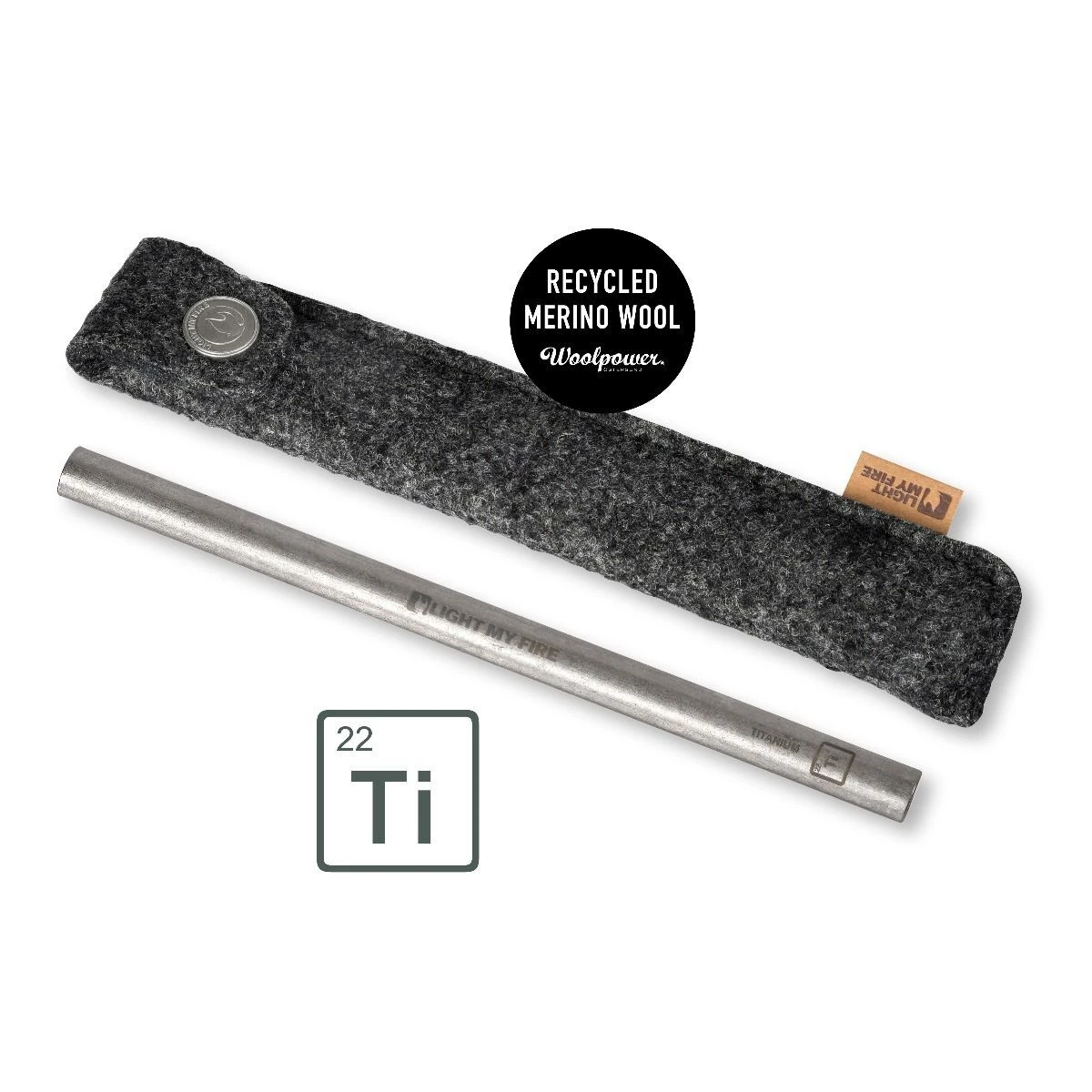 Light My Fire Straw Kit Titanium 4218201110 1 Light My Fire Straw Kit Titanium 4218201110