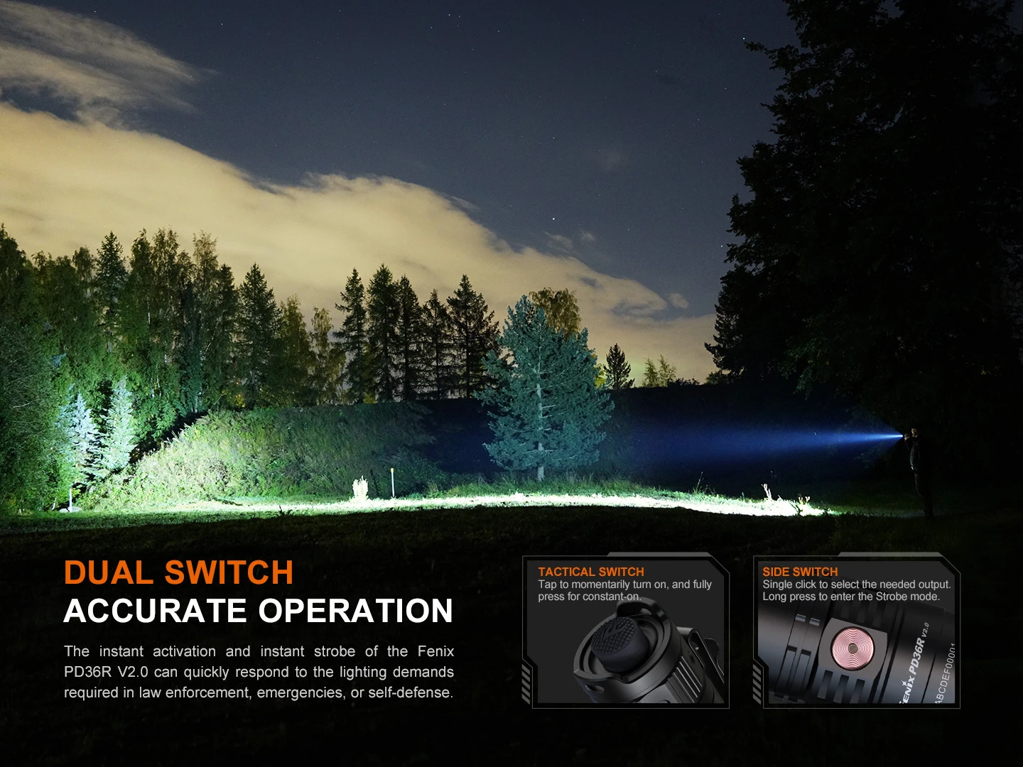FENIX PD36R V2.0 (1700lm.) PD36RV20 7 FENIX PD36R V2.0 (1700lm.) PD36RV20 – Bild 7
