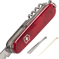 Victorinox 1.3703.T Climber Red Translucent Taschenmesser Transparentes Rot -Outdoor Ausrüstungs Geschäft f99919ae56084bb8e5f7e0dd99fd6bf9