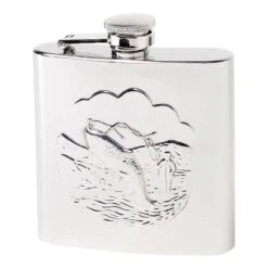 Herbertz 545114 Edelstahlflasche Fischer 177 Ml